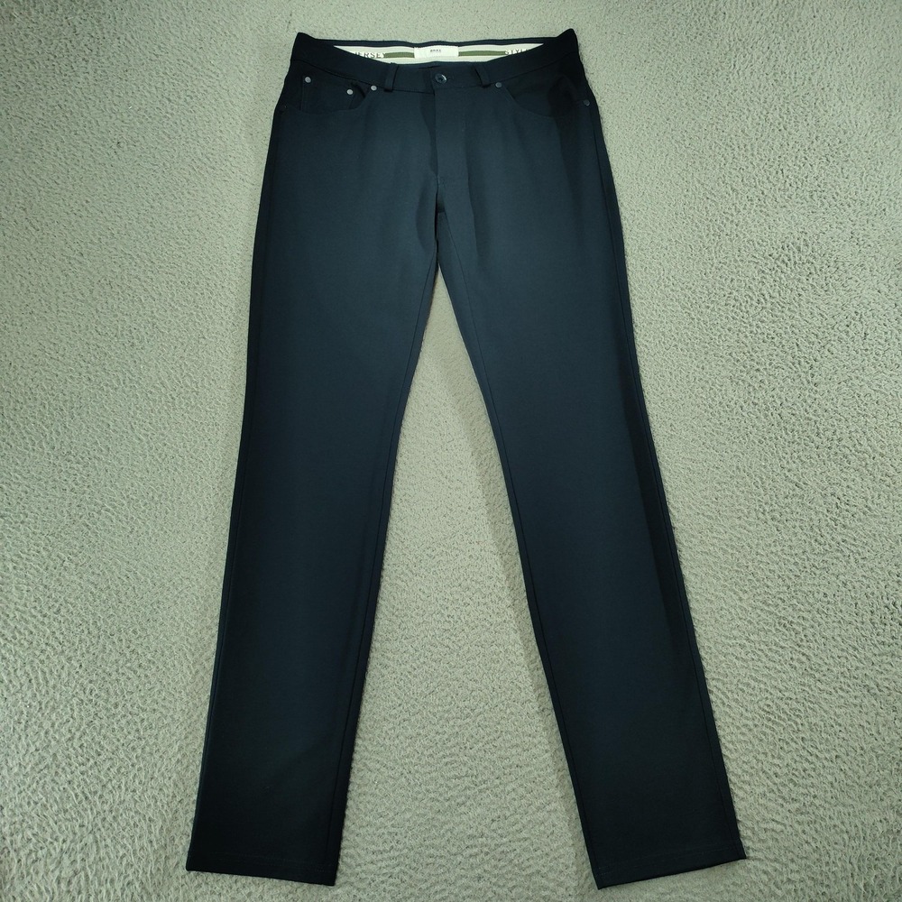 Brax Chuck Jeans Mens 33x34 Blue Hi-Flex Jersey Stretch Regular Fit Pants